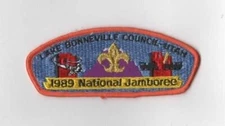 1989 National Jamboree Lake Bonneville Council JSP-Utah ORG Bdr. [KY-3753]