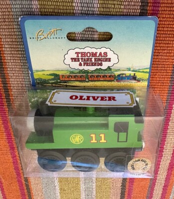 1996 Learning Curve Wooden Thomas Train Oliver! NEW!