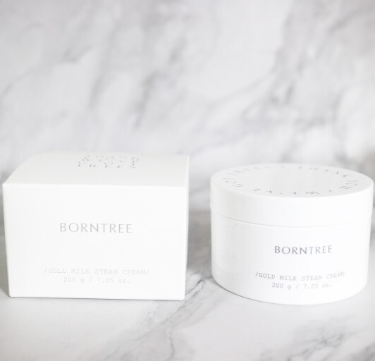 BORNTREE Gold Milk Steam Cream 7OZ Anti Aging Brightening Moisturizer K