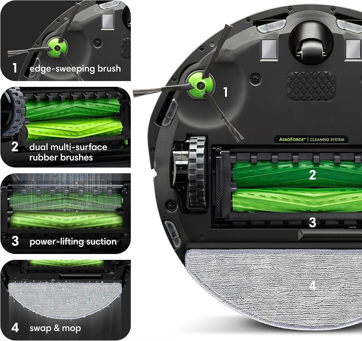 iRobot Roomba Combo i5+ Vacuum & Mop - Self-Emptying