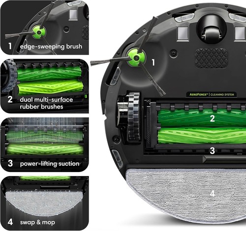 iRobot Roomba Combo i5+ Vacuum & Mop - Self-Emptying - Certified Refurbished! - Picture 4 of 10