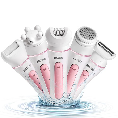 Epilierer Damen, 5 in 1 Epiliergerät Damen Kabellos Nass- und Trockenepilierer - Bild 2 von 11