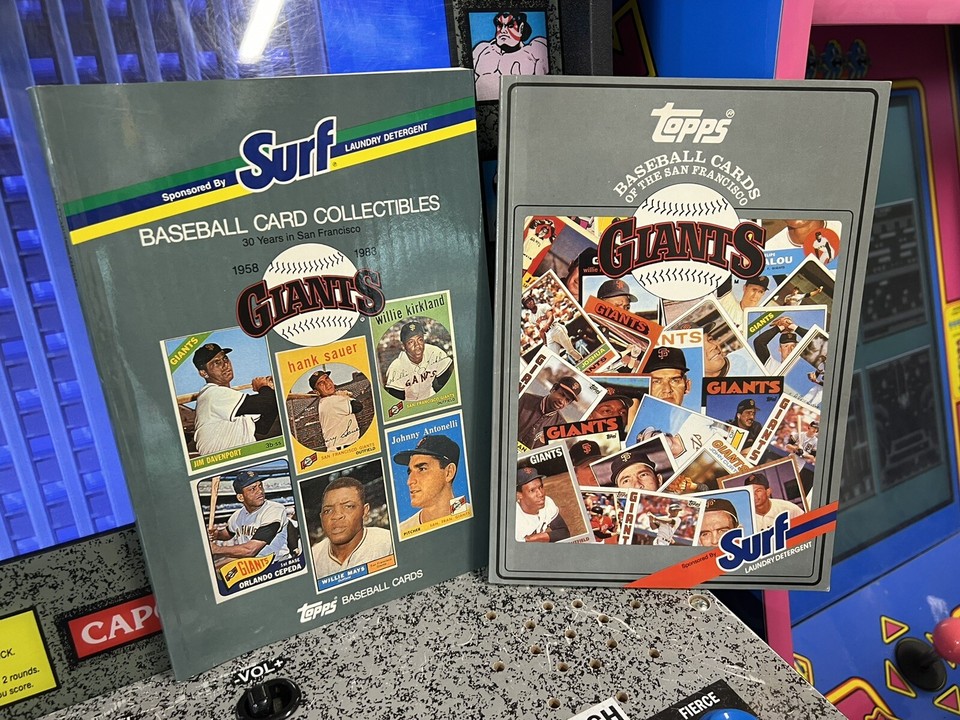 1987 & 1988 San Francisco Giants Surf Topps Baseball Card Book eBay
