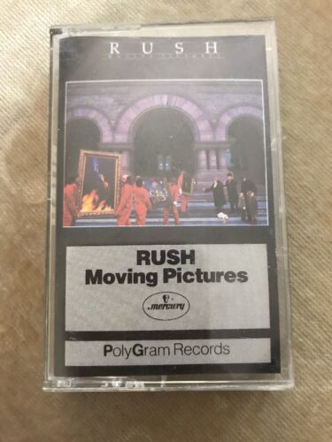 Rush Moving Pictures Poly Gram Records Cassette Ships N 24h - Afbeelding 1 van 5