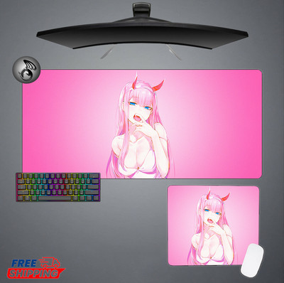 Zero 2 Girls Sexy Mouse Pad With NonSlip Rubber Base Desk Mat