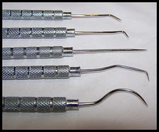 Probes Picks Dental Style New Hook Remove Clean Probe Hobby Lab Electronics Pull