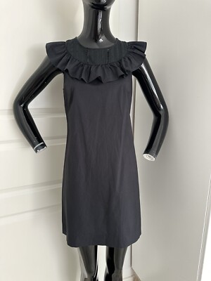 J.Crew Kleid,Dress,Gr.34,XS/S,schwarz, Sommerkleid,100% Baumwolle