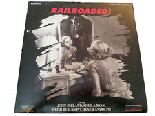 Railroaded Laserdisc Movie- John Ireland, Sjheila Ryan