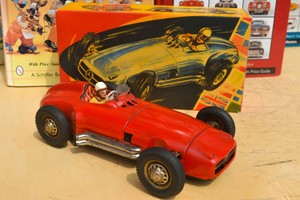 Antique Tin Toy Jnf Neuhierl Mercedes Benz Monoposto W 196 Race Car Tco Ebay