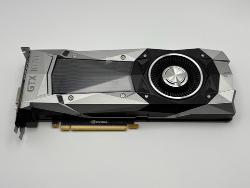 Carte graphique NVIDIA GeForce GTX 1070 Founders Edition 8 Go GDDR5
