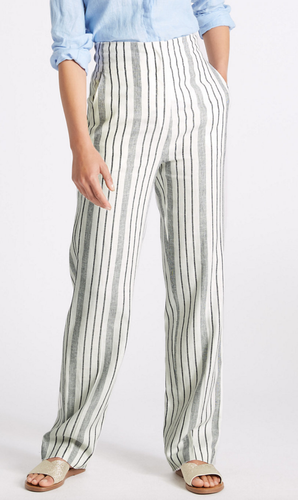 M\u0026S (Marks and Spencer) Linen Striped 