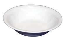 CORELLE White Embossed BELLA FAENZA 7-1/4" Soup/Cereal Bowls