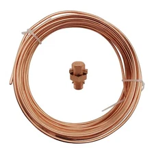 Soft ANNEALED Ground Wire Solid 10 AWG 25 FEET Copper Cables Electronic Wire ...