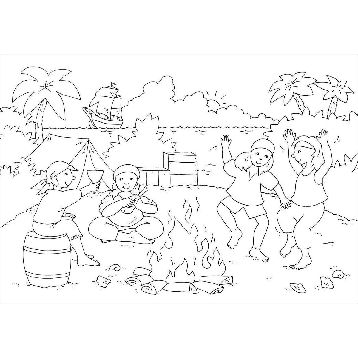 Thumbnail - Tessloff Mein Schönstes Malbuch - Piraten