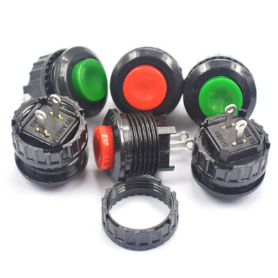 Power button switch Press the DS-500 hole 14MM red green lockless self-reset