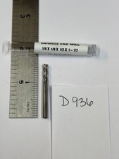 1 NEW HTC 1/8" DIAMETER CARBIDE ENDMILL 120-3125. 3 FL SQ. 1/2" LOC D936