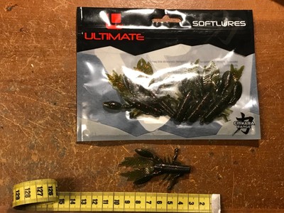 LEURRES SOUPLES ECREVISSES MINI CRAW 7 cm ULTIMATE SOFTLURES