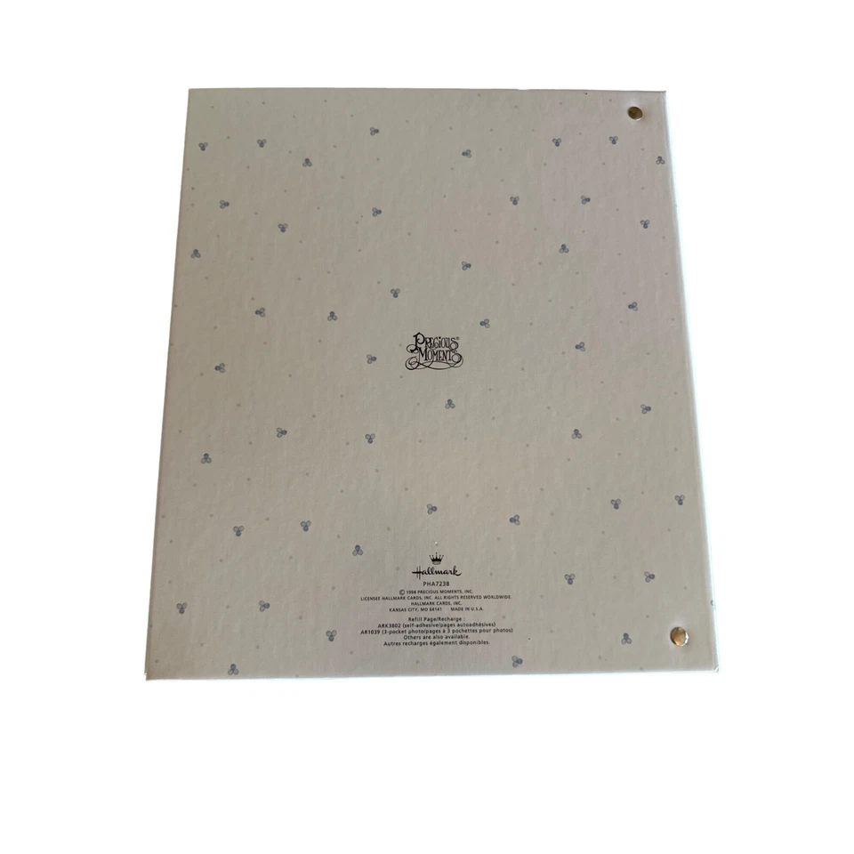 Hallmark Precious Moments Elige tu propia página de álbum carpeta de 3 anillas 12 páginas foto Foto 4 de 4