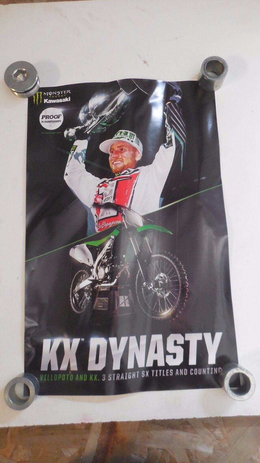 Kawasaki KX Dynasty Featuring Villopoto Monster Energy Drink Dea