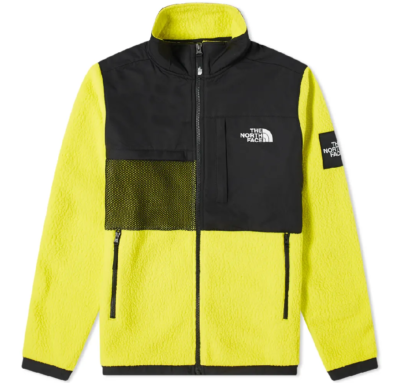 The North Face Men Denali Black Box FZ Sherpa Coat Jacket – 2174