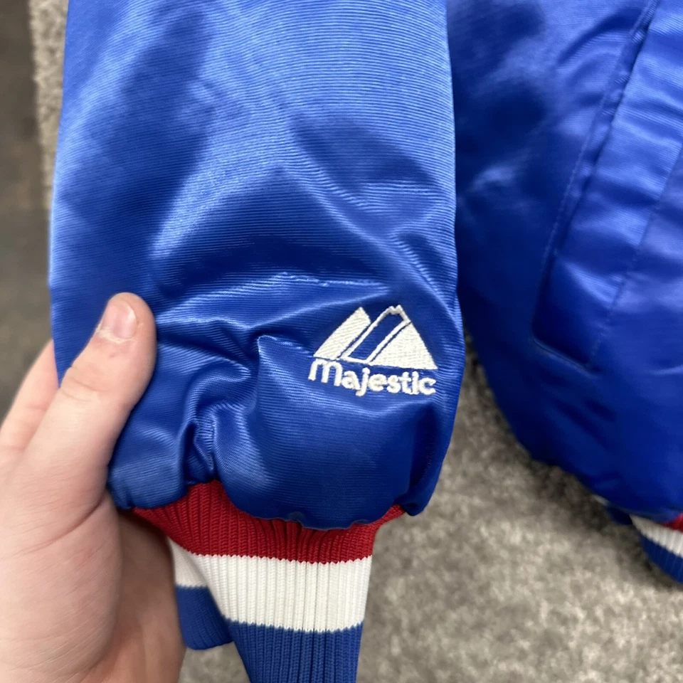 Chaqueta de bombardero vintage Hardwood Classics Philadelphia 76ers NBA muestra grande 1949 Foto 2 de 4