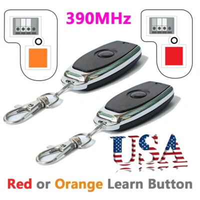 1/2 for LiftMaster 971LM 1-Button Car Garage Door Opener Remote Control 390MHz