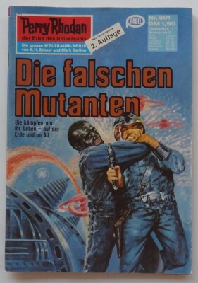 Perry Rhodan 2. Auflage Nr. 601  - Die falschen Mutanten