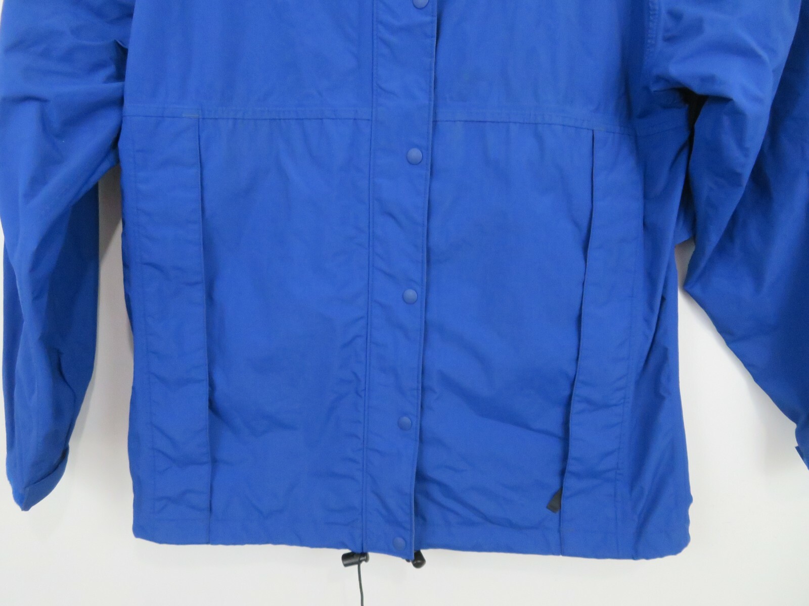 EMS Eastern Mountain Sports Rain Jacket Cape Hooded N… Gem