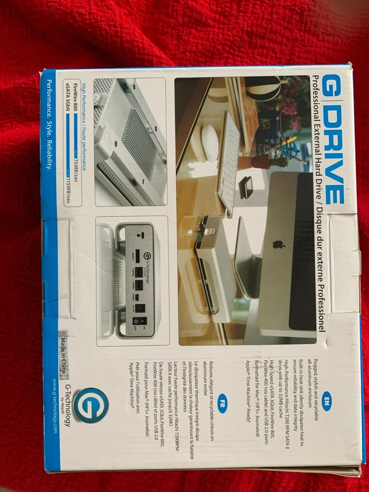 G-Technologies G Drive Gen 4 1TB External Hard Drive MAC - Image 2 of 4