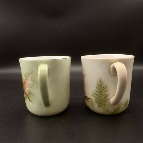 Vintage 1960’s Squirrel Acorn Kurtis King Bone China Porcelain Mugs - Picture 6 of 15