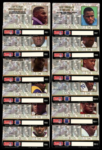 1993 Action Packed Complete Set 222 + Rushers, Moving Targets, Quarterback Club - Picture 9 of 12