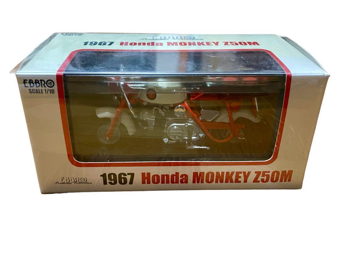 Ebbro Red White Premium Collection 1/10 Honda Monkey Z50M Ebbro Red White Premium Collection 1/10 Honda Monkey Z50M