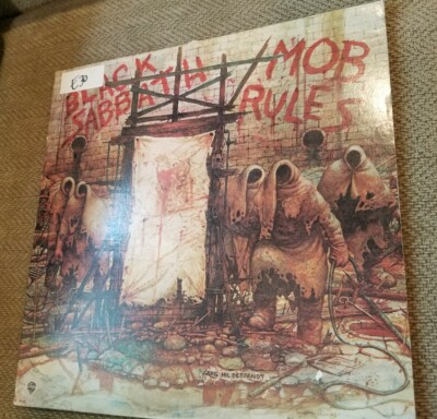 Mob Rules Black Sabbath - • LP 0 Vinyl Warner | ⁄ Sabbath, &amp