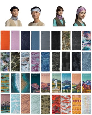 Buff Neckwear Coolnet UV UPF 50 Light Neck Tube Warmer Snood Bandana Gesichtsmaske