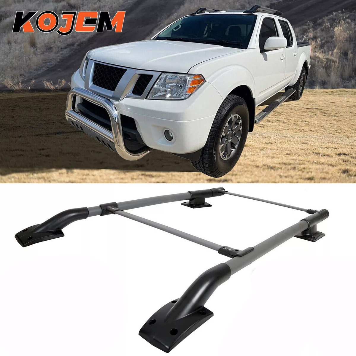 Roof Rack Rail Cross bar Luggage Carrier For Nissan Frontier