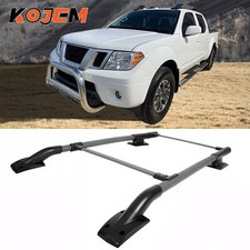 Roof Rack Cross Bar Luggage Carrier Kit Black For Nissan Frontier 4 Door 2005-22 Roof Rack Cross Bar Luggage Carrier Kit Black For Nissan Frontier 4 Door 2005-22