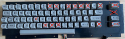 Commodore C16 Tastatur Tasten - Keycaps für Commodore C16 Keyboard,  1 Taste