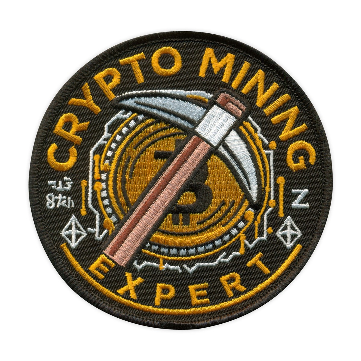 Crypto Mining Expert Patch/Badge Embroidered | eBay UK