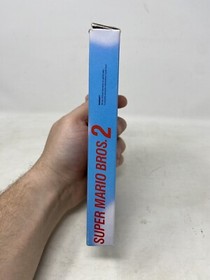 SUPER MARIO BROS. 2 MARIO MADNESS NINTENDO NES BOX AND GAME 