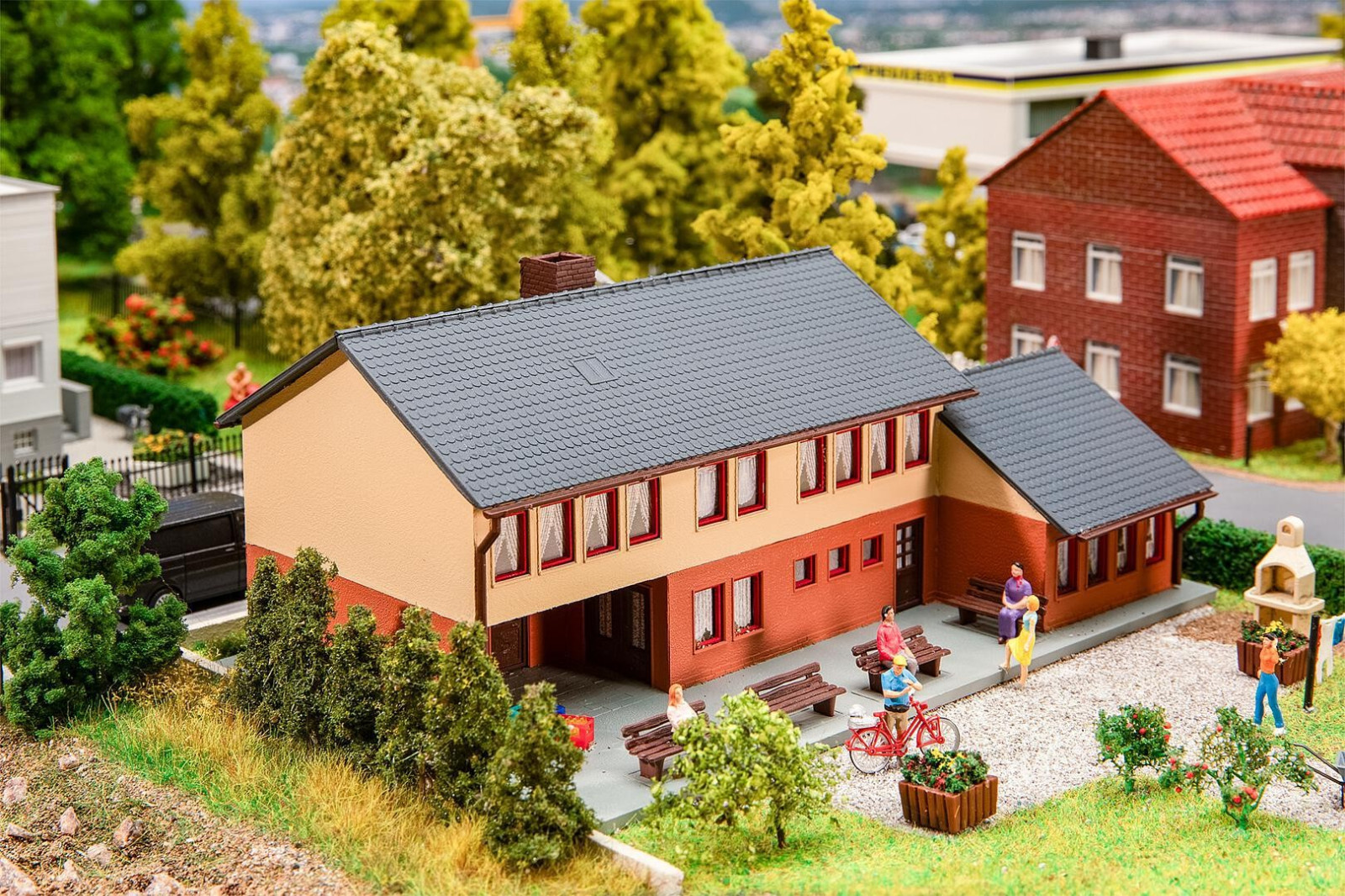 Faller 131319 Gemeindehaus, Spur HO, OVP