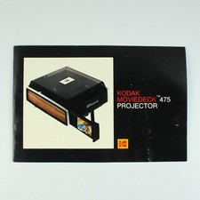 Kodak Moviedeck 475 Projector - Original Manual - Instructions