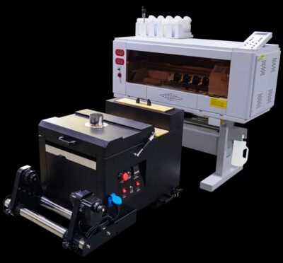A3 Double Head Xp600 PET Film Printer Clothes Fabric 30Cm Heat Transfer Printer