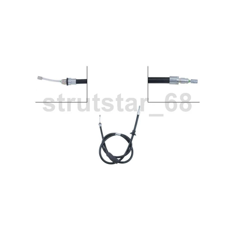 2 cables de freno de estacionamiento traseros para Saturn SC1 SC2 SL SL1 SL2 SW2 2000 Foto 2 de 4