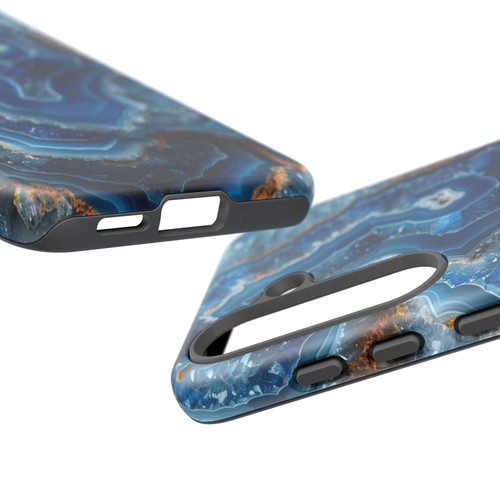 Blue Fluorite Geode Crystal Phone Case for iPhone, Samsung Galaxy, Pixel - 第 145/240 張圖片