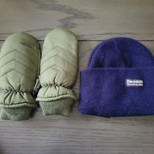 Thinsulate kids hat and gloves mittens