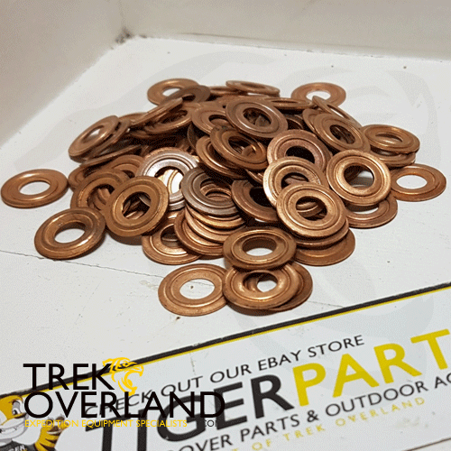 4 x Land Rover Defender Discovery Freelander RRC Sealing Washer - ERR4621 - Picture 3 of 3