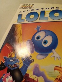 Adventures of Lolo 2 (Nintendo NES) Game In Original Box, Authentic, Tested