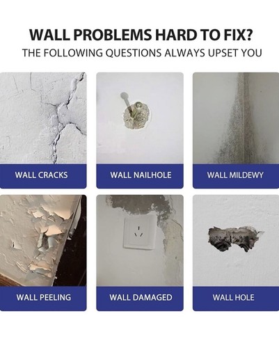 Boncart Drywall Repair Kit, 2 Pack Wall Mending Agent Hole Fill Quick - Bild 9 von 10