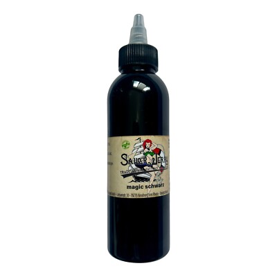 REACH-konforme Sailor Jerry Tattoofarbe Magic Schwarz 150ml Tätowierfarbe Tattoo