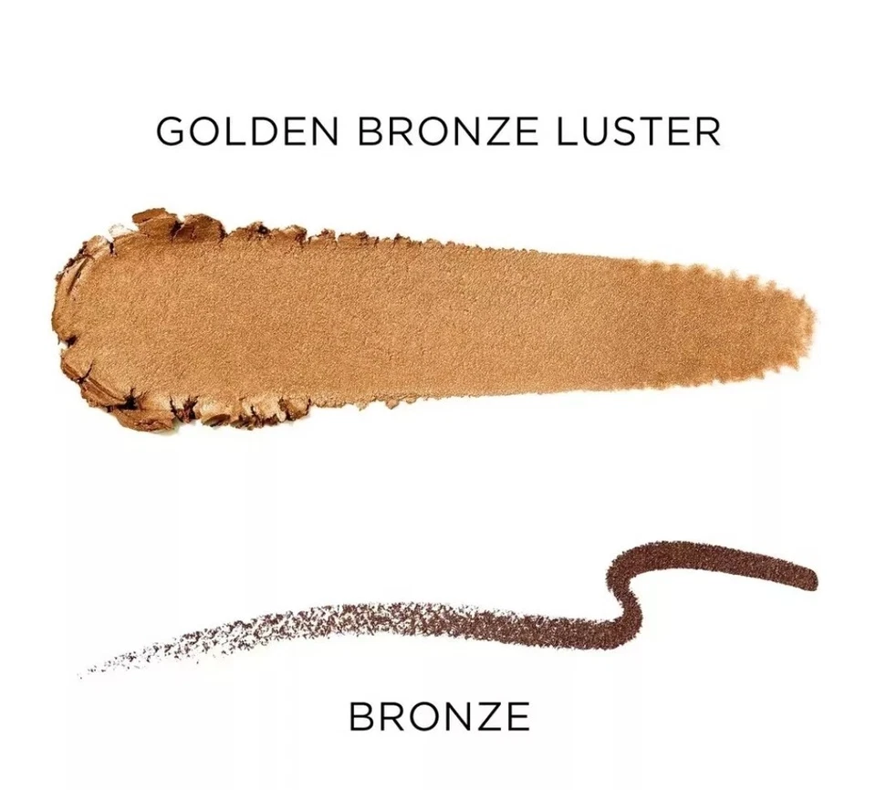 Tarte Tartelette Delineador de Sombra Doble Acabado Tostado/Dorado Bronce Cobre/Oro Rosa Foto 3 de 4